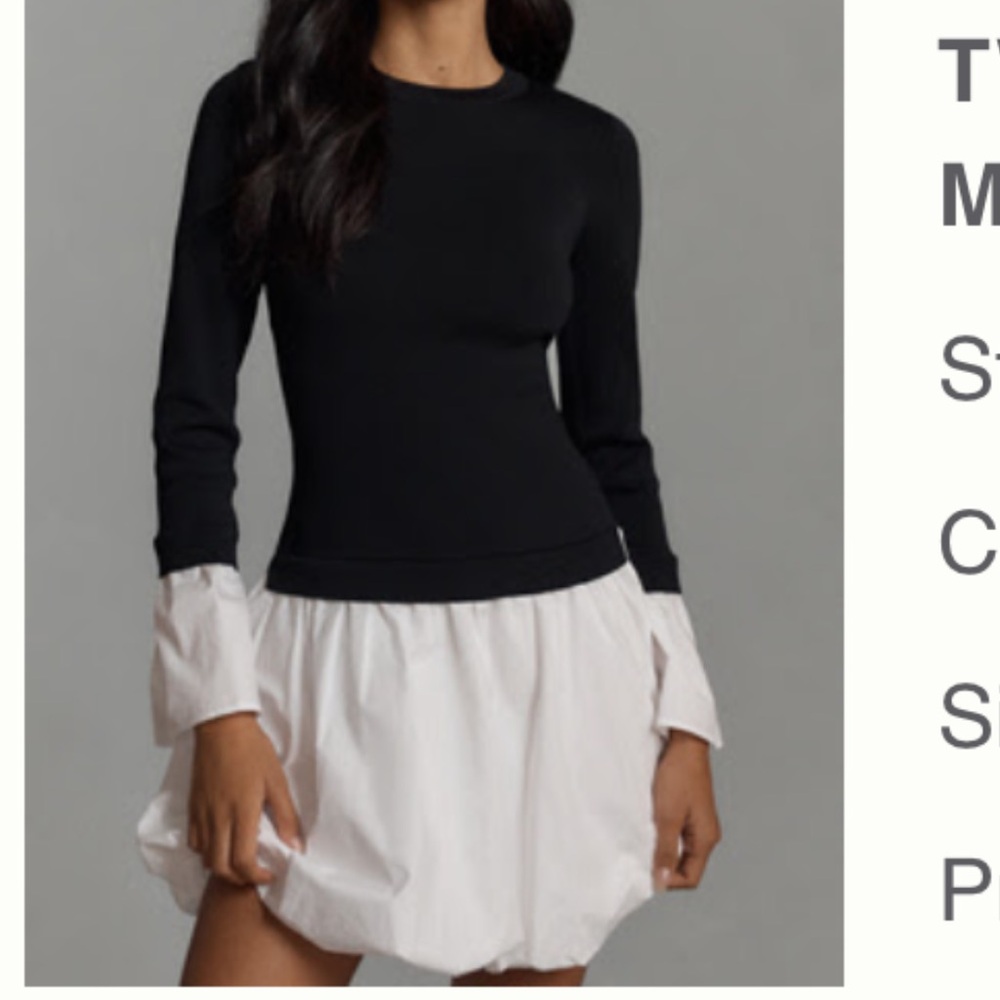 Endless Rose Black Knit Top